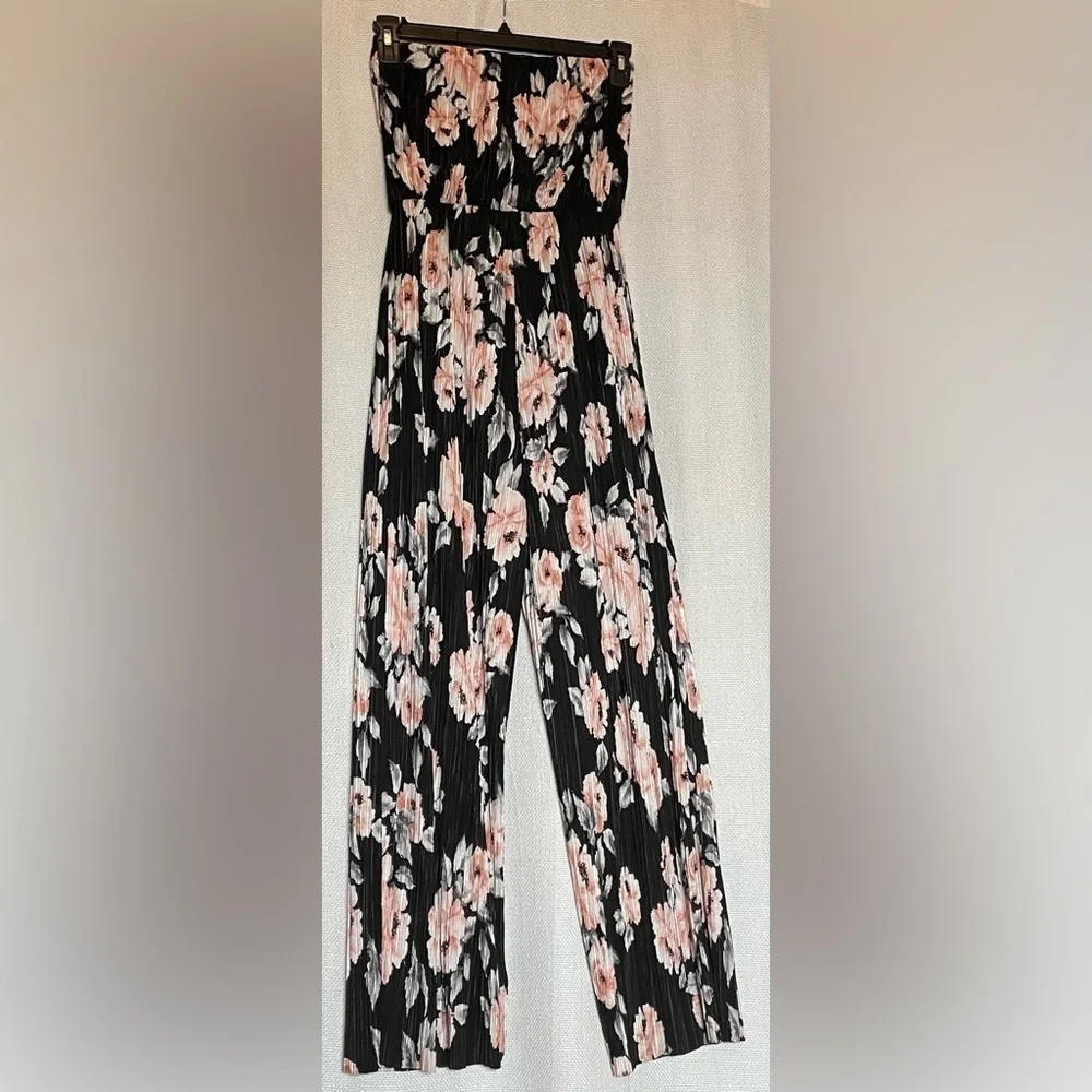 Beau Tissu strapless jumpsuit - Picture 2 of 5